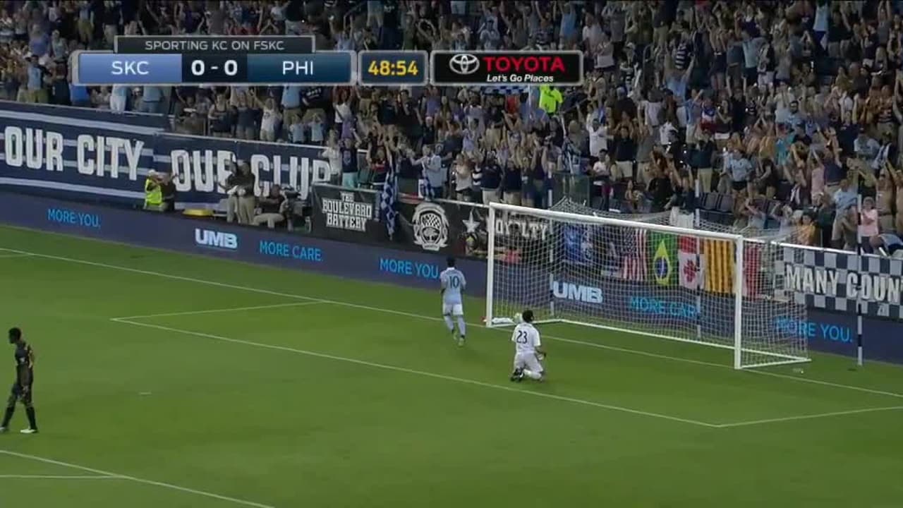 Con gol chileno, Sporting Kansas City logró mantener récord de 19 partidos sin perder en casa
