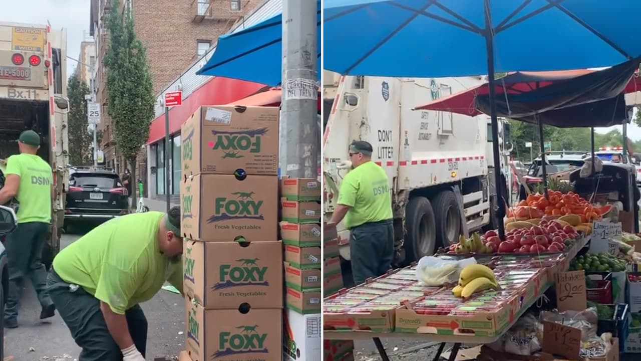 Destruyen puesto de venta ambulante a pesar de reclamos de vecinos de El Bronx