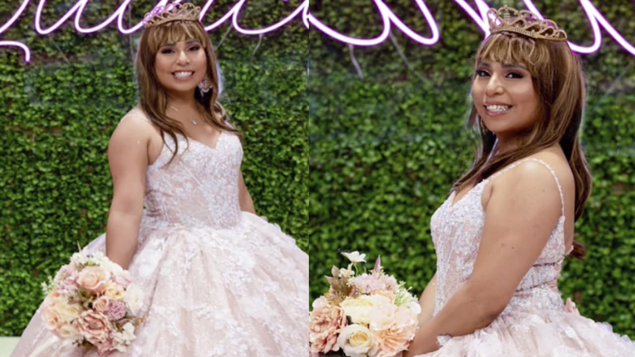 Quinceañera trans latina cumple su sueño de tener una gran fiesta: Así celebró