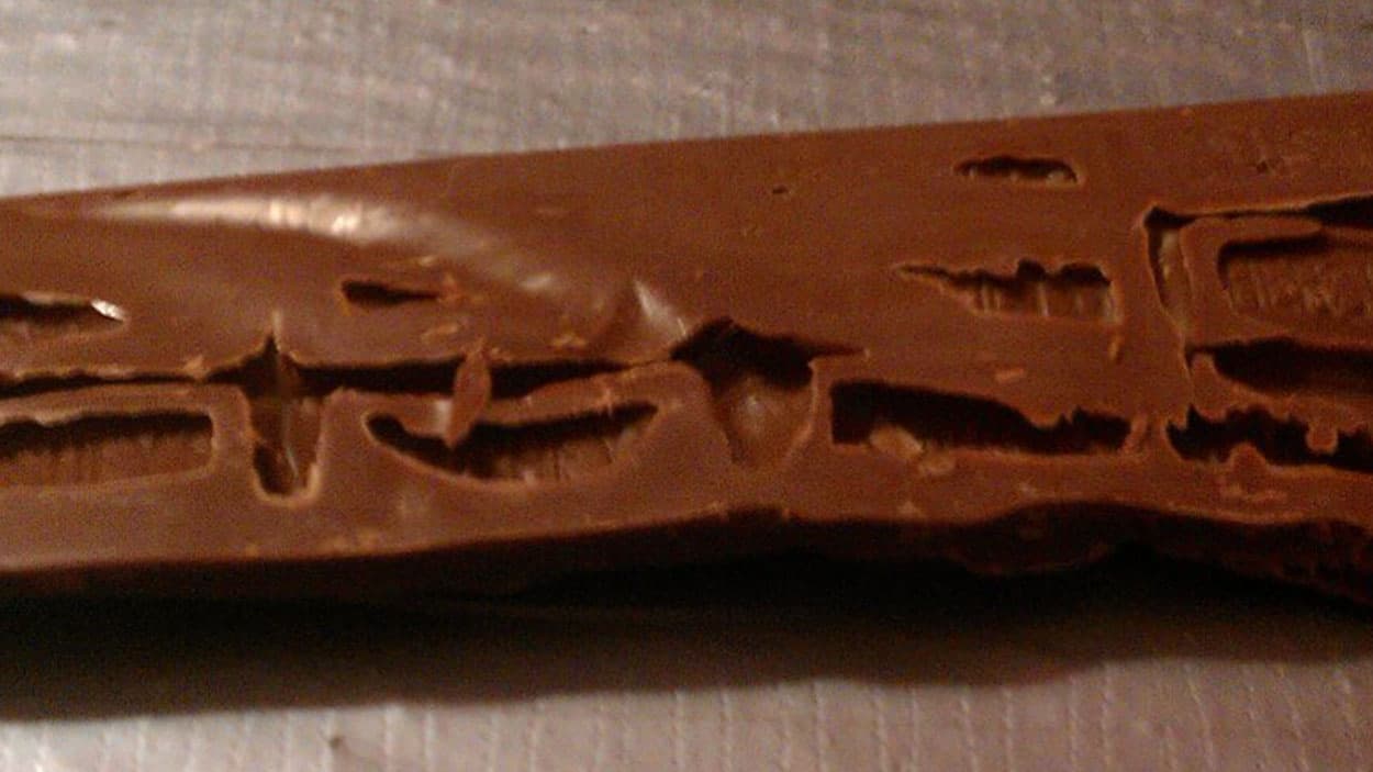 10.) Melted Chocolate is bad at first but is delicious later when you freeze it.