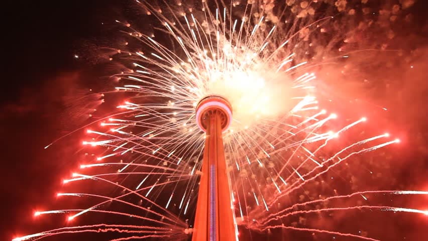 Toronto fans sets off 3am fireworks outside Warriors hotel