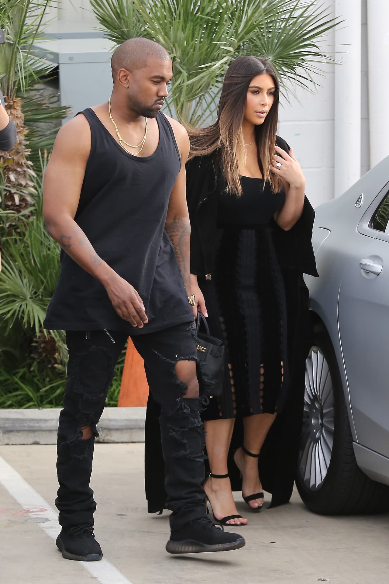 Kim y Kanye llegaron a habitar la casa de Kris en 2013, cuando Kim estaba esperando a North.