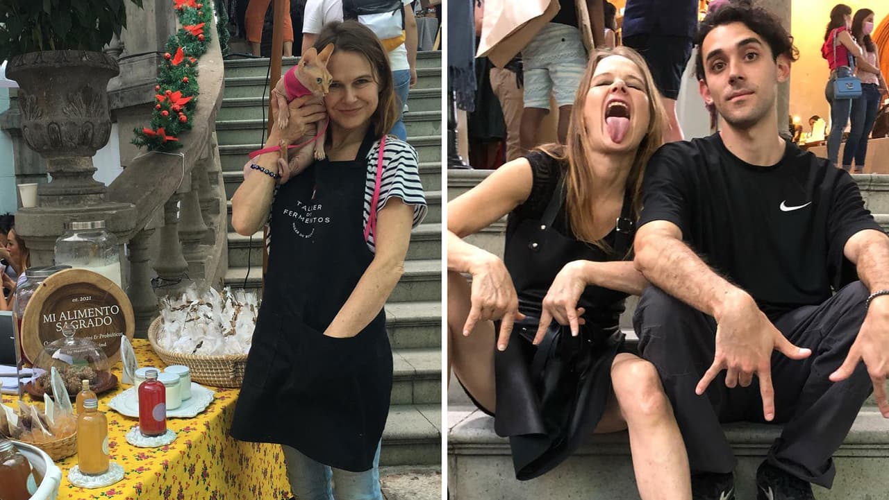 Novio 17 años menor de Nailea Norvind revela que la conoció en tianguis donde ella vende sus productos