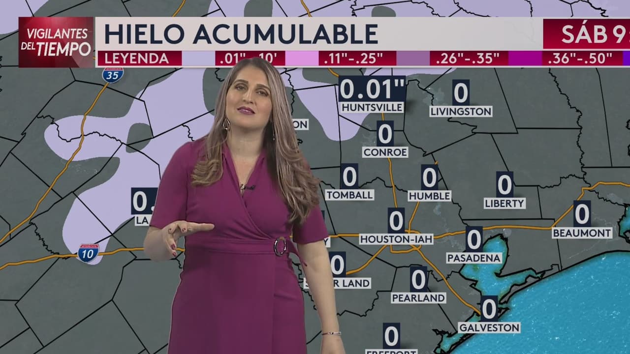 "Las temperaturas bajarán al punto de congelación": Meteoróloga advierte a residentes de Houston