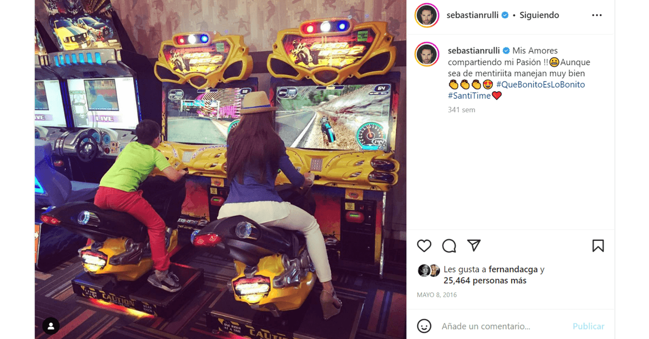 Angelique Boyer y Santi, hijo de Sebastián Rulli