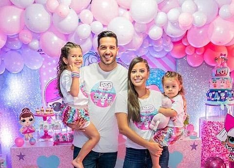 El primer fin de semana de septiembre, el chef Yisus y su esposa Juliana festejaron los cumpleaños de sus hijas Anabella y Silvana con una fantástica fiesta rosada.