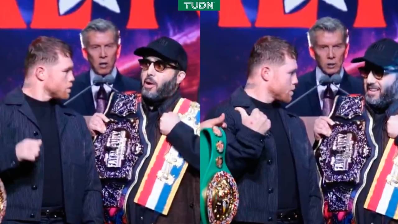 Prohíben a Canelo presumir cinturón del CMB en careo