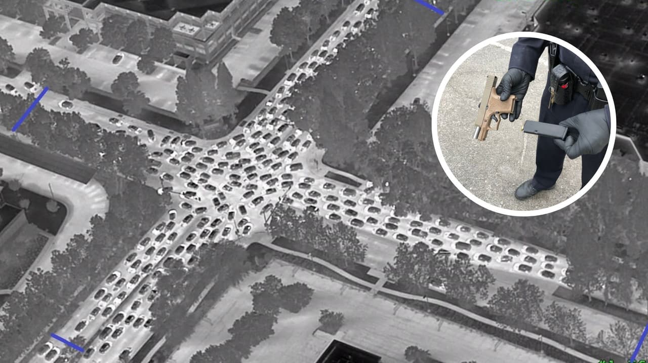 Un 'sideshow' masivo (evento de arrancones de carros) se desarrolló tarde en la noche del sábado 2 de julio, en el cruce de la calle 10 sur con la avenida Alma.