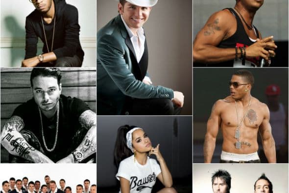 Los artistas del Uforia Music Festival 2014 han tenido grandes éxitos musicales que seguramente son tus favoritos.