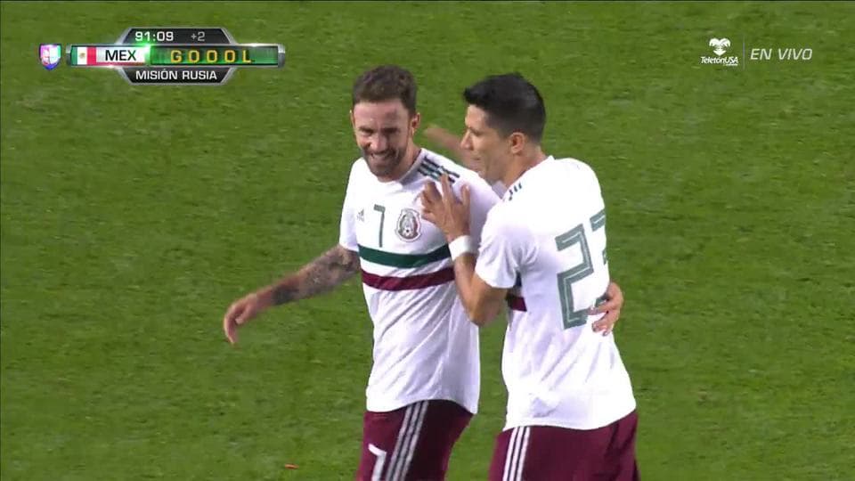 ¡GOOOL! Miguel Layún anota para Mexico