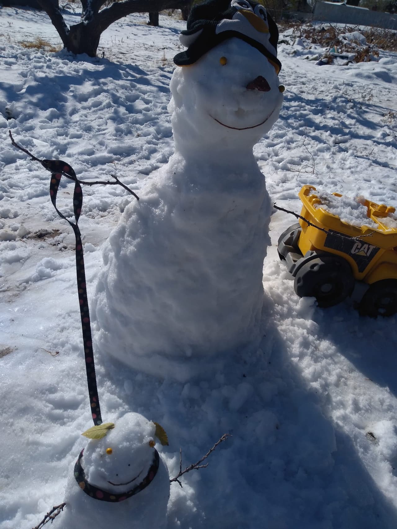 En Littlerock también nevó, está imagen de Juana Godinez lo demuestra.