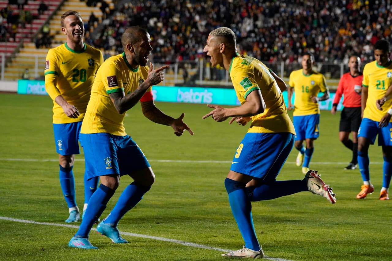 Brasil goleó a Bolivia sin problemas.