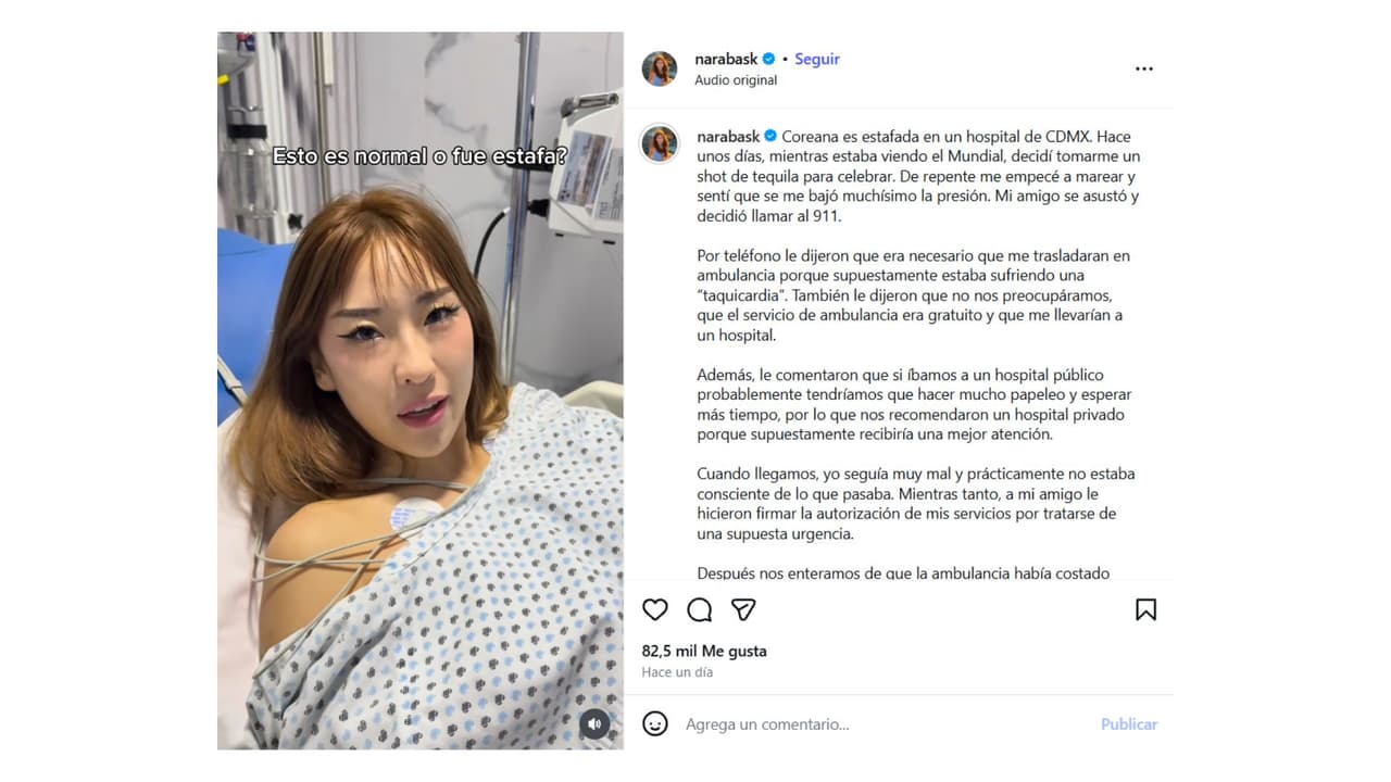Así denunció la 'influencer' Nara Bask la presunta estafa que sufrió.