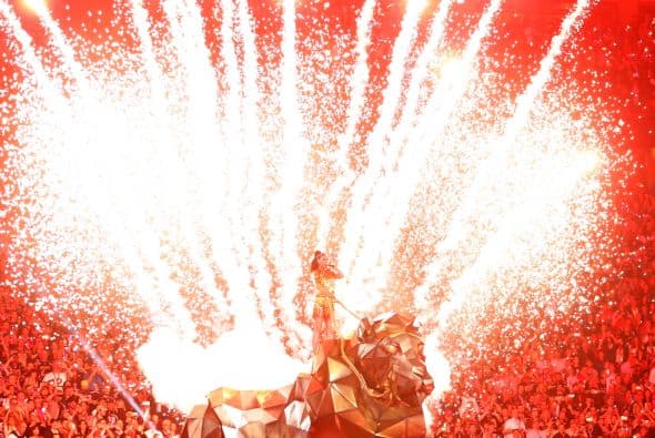 Wow! Katy lno se midió y su show no le pide nada a los que ya habíamos visto.