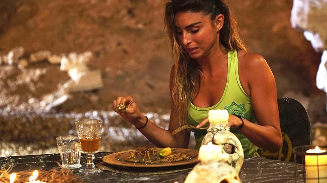 Estefanía la pasó muy mal cuando tuvo que comérselo.