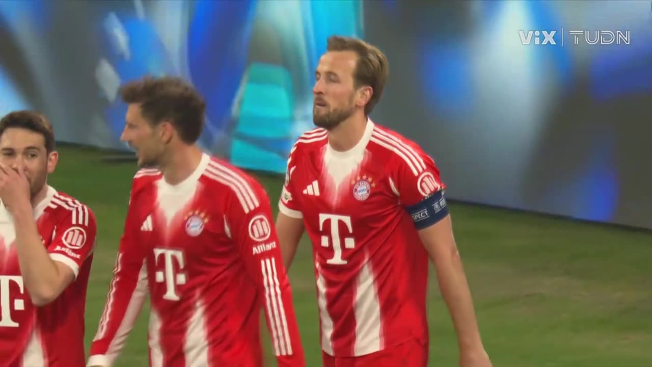 ¡Ahora sí! ¡Gol del Bayern! Kane abre el marcador desde el punto penal