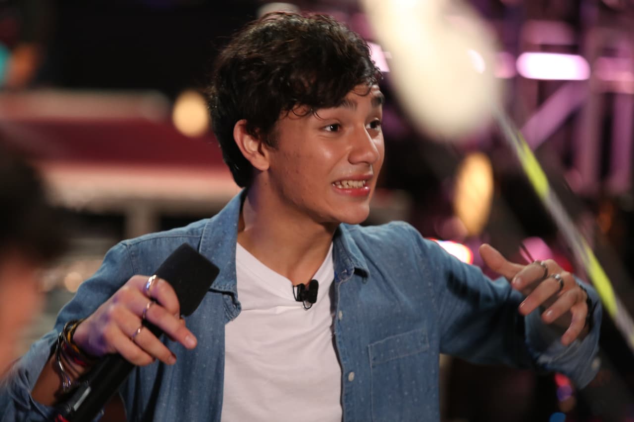 ¿Quién no se enamoró de Micke? Este chiquillo impresionó a los jueces en las audiciones con su dulce voz al cantar Happy de Pharrel Williams.