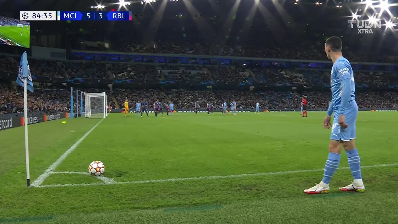 ¡Media docena! Gabriel Jesús puso el 6-3 sobre el Leipzig