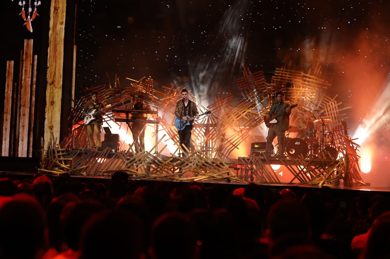 El talentoso colombiano impresionó a todos en la entrega número 29 de Premio Lo Nuestro.