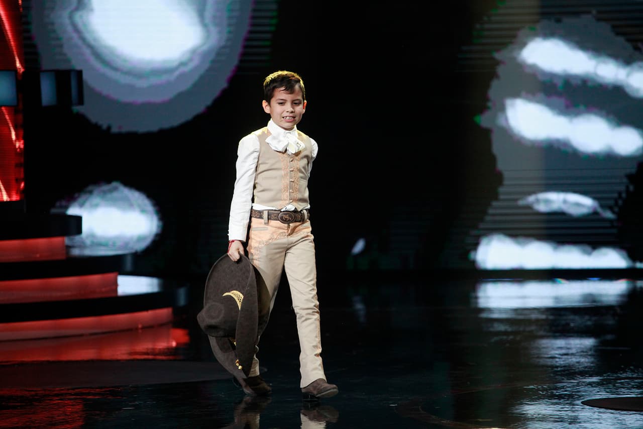 Acudió a la segunda gala dispuesto a cantar un tema del género regional mexicano.