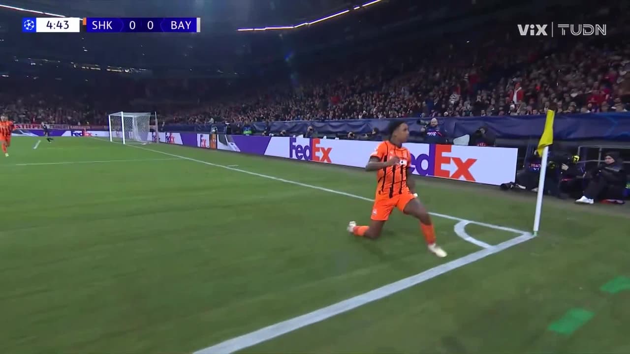 ¡Shakhtar sorprende al Bayern Múnich con este golazo!