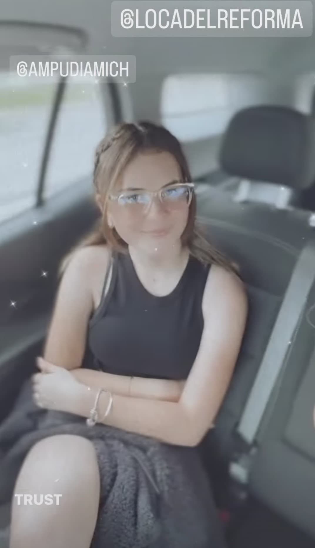 Si bien no es la primera vez actuando de Michelle Ampudia, de 15 años, la adolescente reconoce que trabajar en una película "no pasa todos los días" y señaló que se siente segura en este proyecto, pues tiene el respaldo de su mamá.