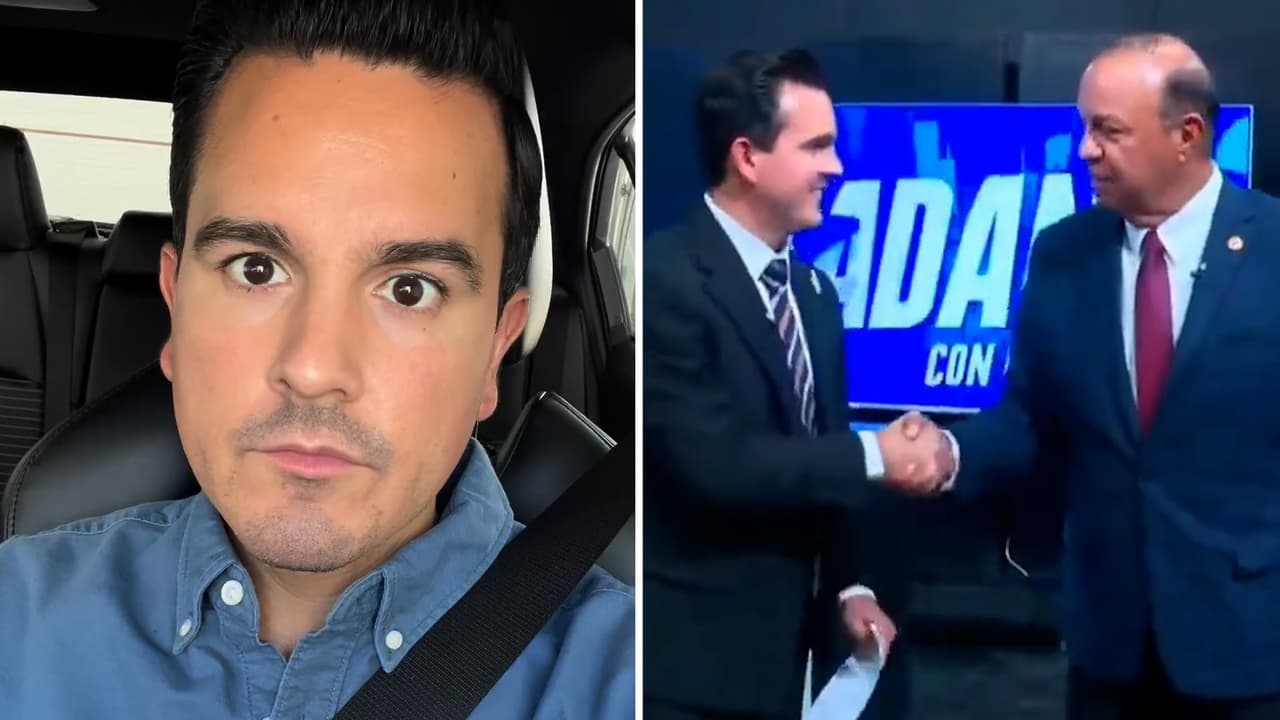 ¿Presentador despedido en vivo busca que le devuelvan su noticiero? Esto dice tras ser corrido