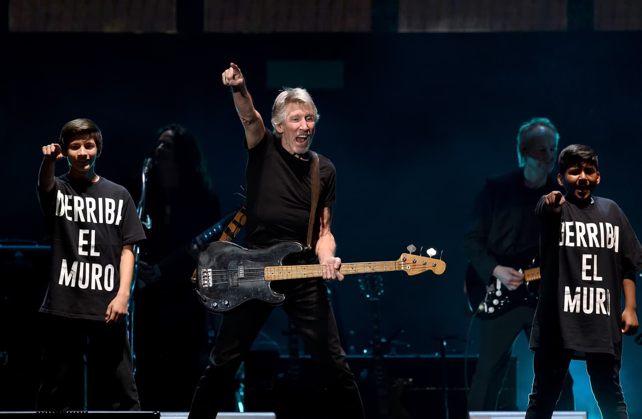 Roger Waters confronta a Trump, al gobierno de EEUU y al de Israel en Desert Trip