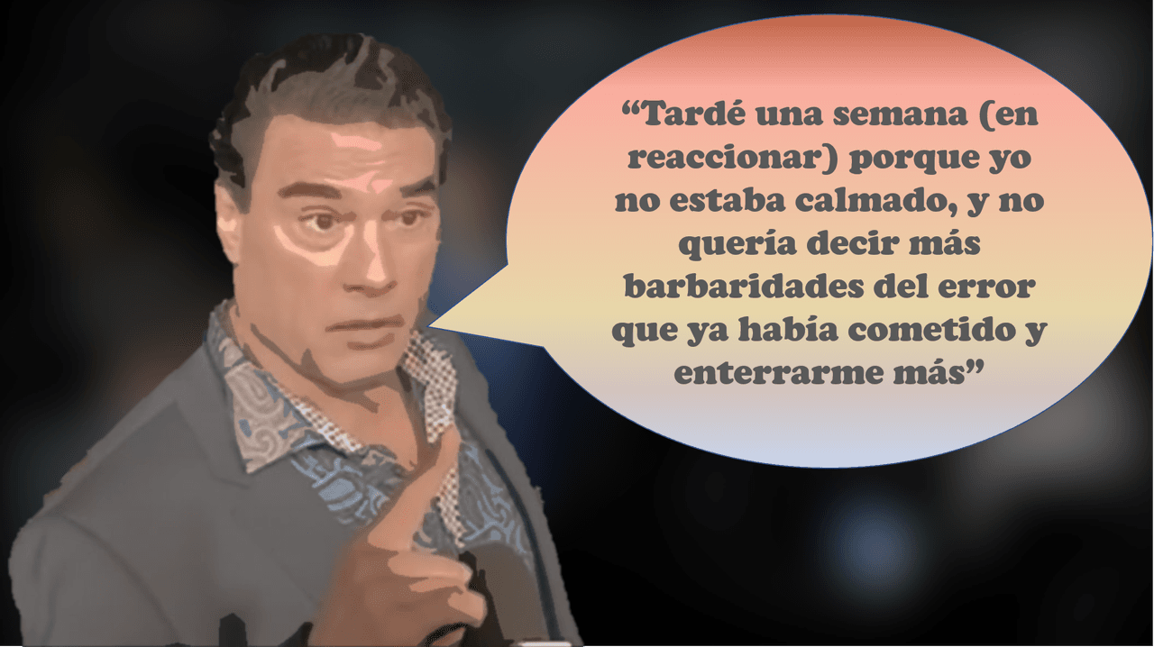 Las frases de Eduardo Yáñez durante sus disculpas en El Gordo y la Flaca por su cachetada al reportero Paco Fuentes, de Univision.