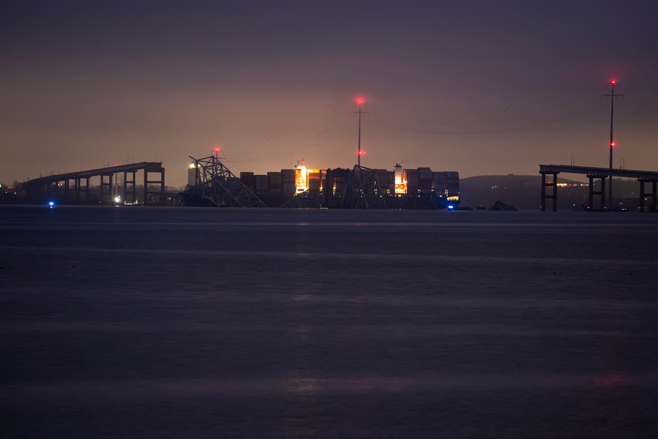 En los primeros minutos del martes 26 de marzo, el buque Dali partió del puerto de Baltimore con destino a Sri Lanka.