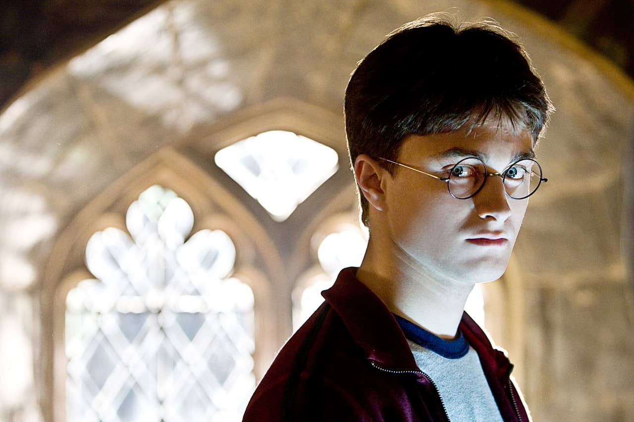 Daniel Radcliffe como Harry Potter