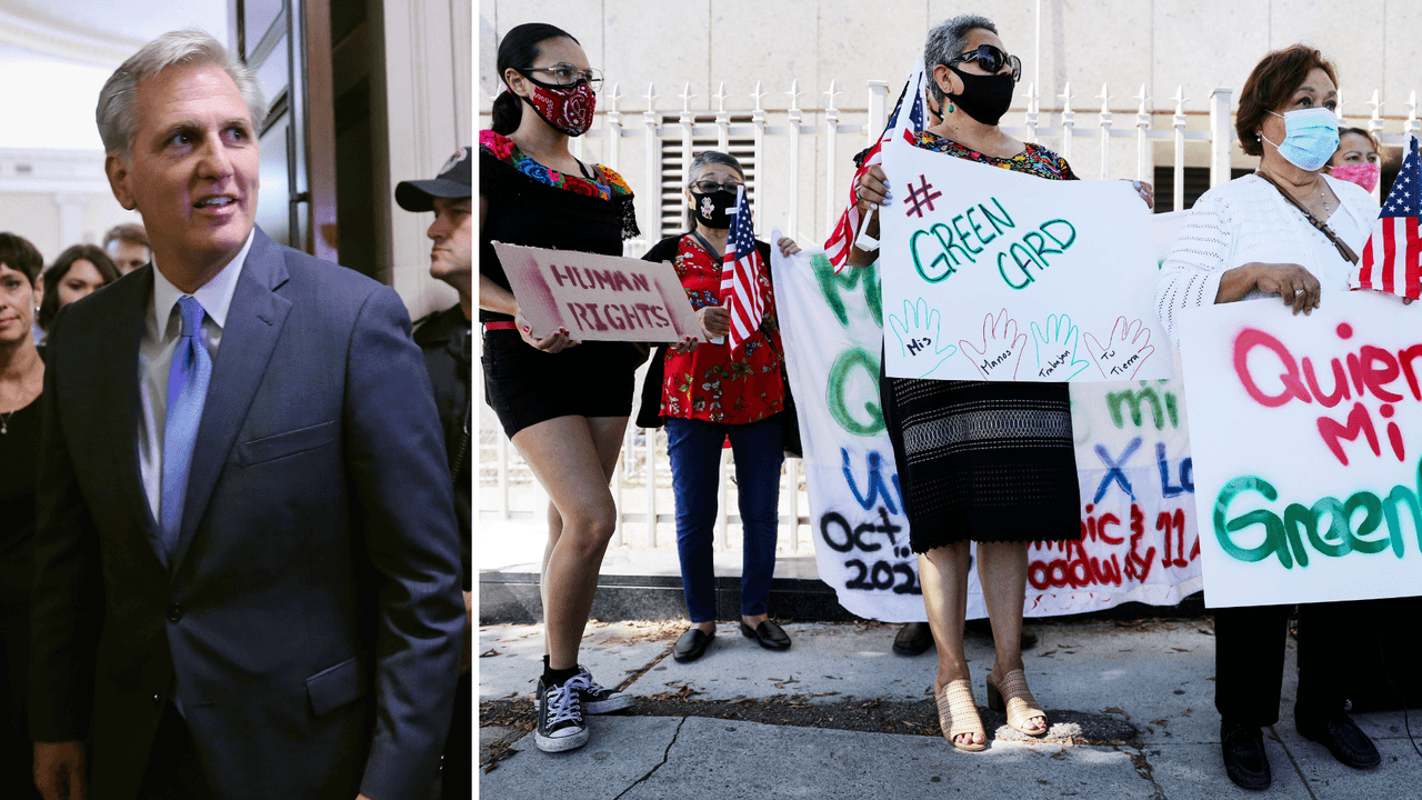 McCarthy ataca propuesta de Biden y rechaza ciudadanía para 11 millones de inmigrantes "ilegales" 