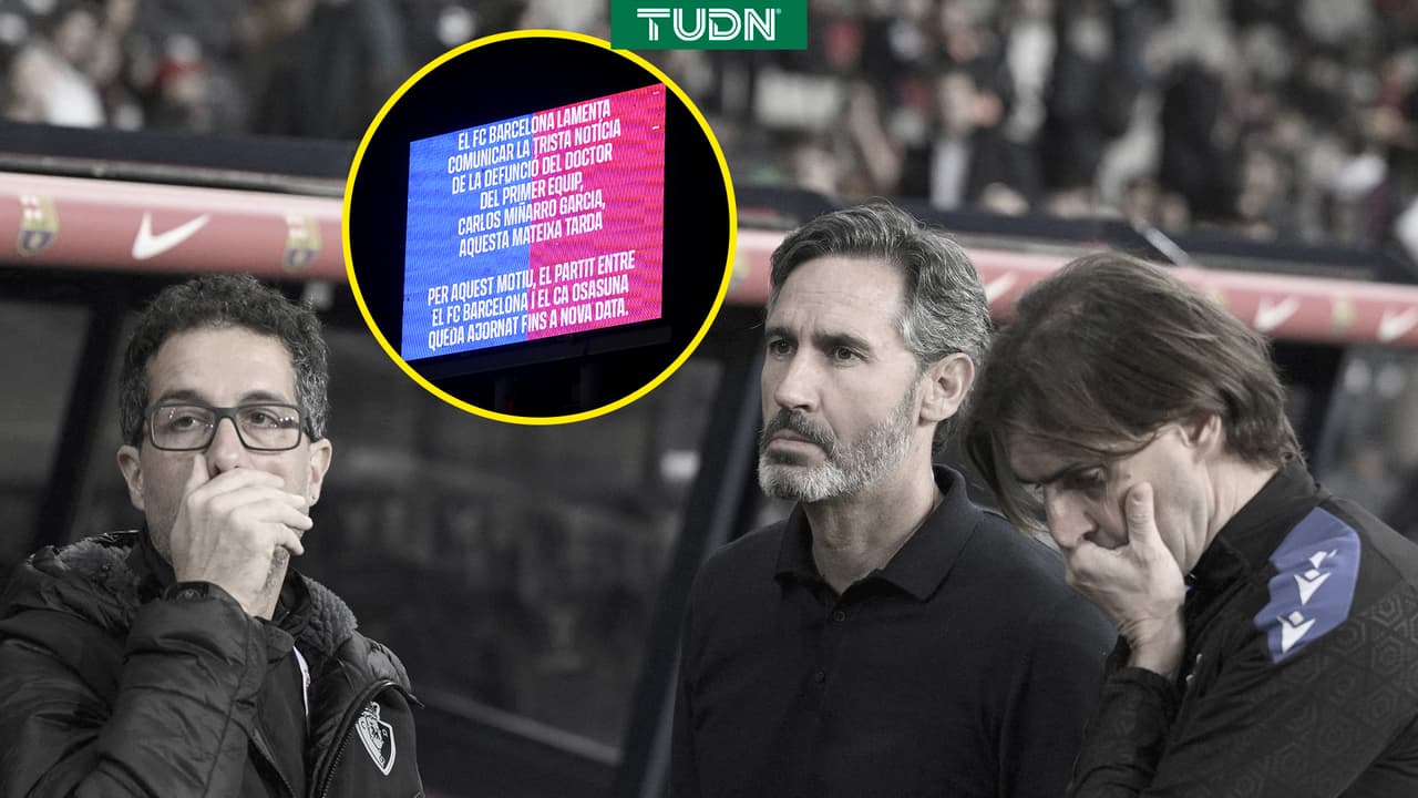 Barcelona vs. Osasuna, suspendido: fallece el doctor del primer equipo