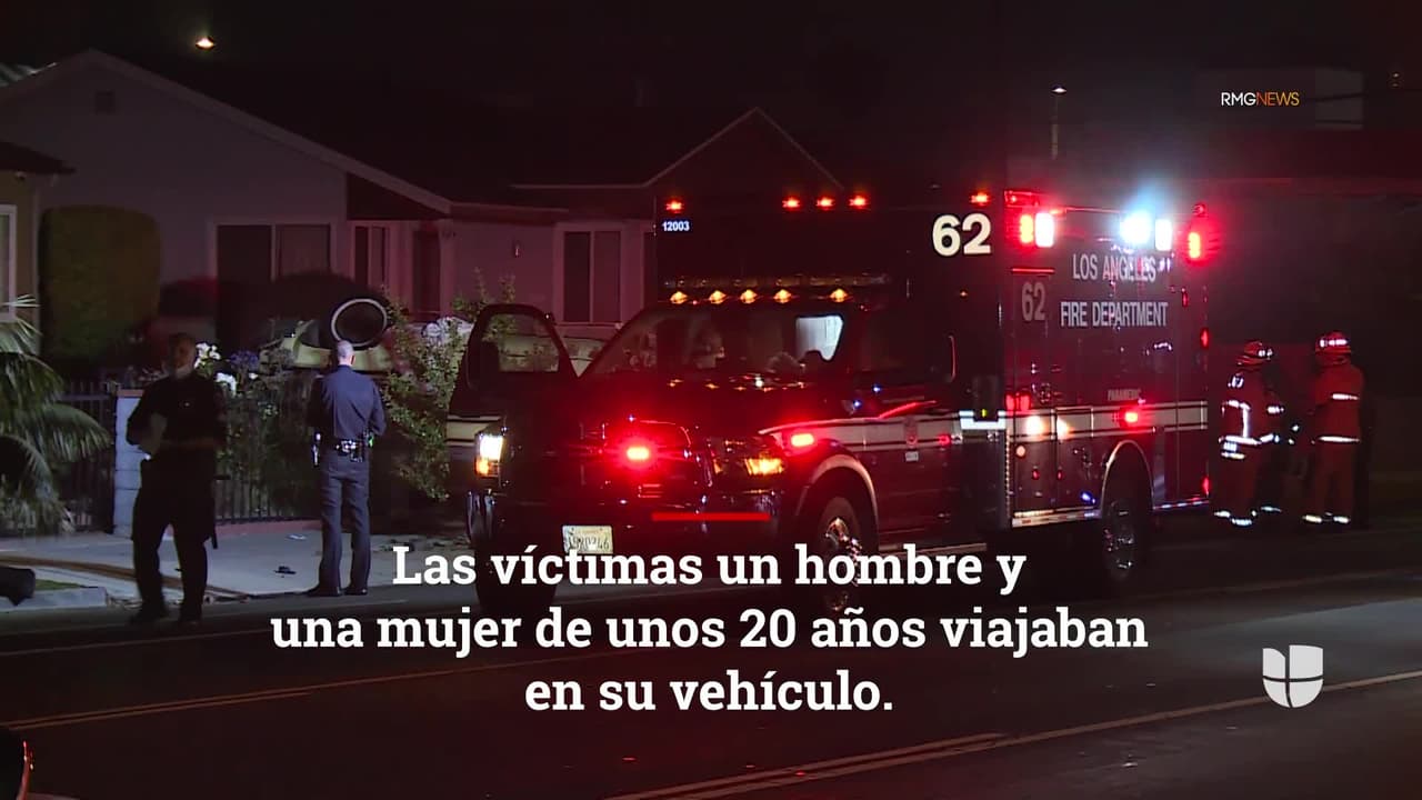 Un hobre muerto y una mujer gravemente herida tras tiroteo en plena vía en Venice