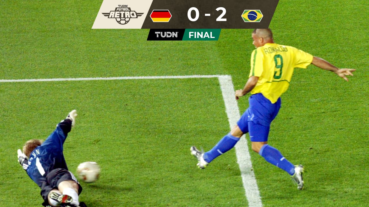 Futbol Retro | Brasil venció a Alemania en la Final del Mundial Corea-Japón 2002
