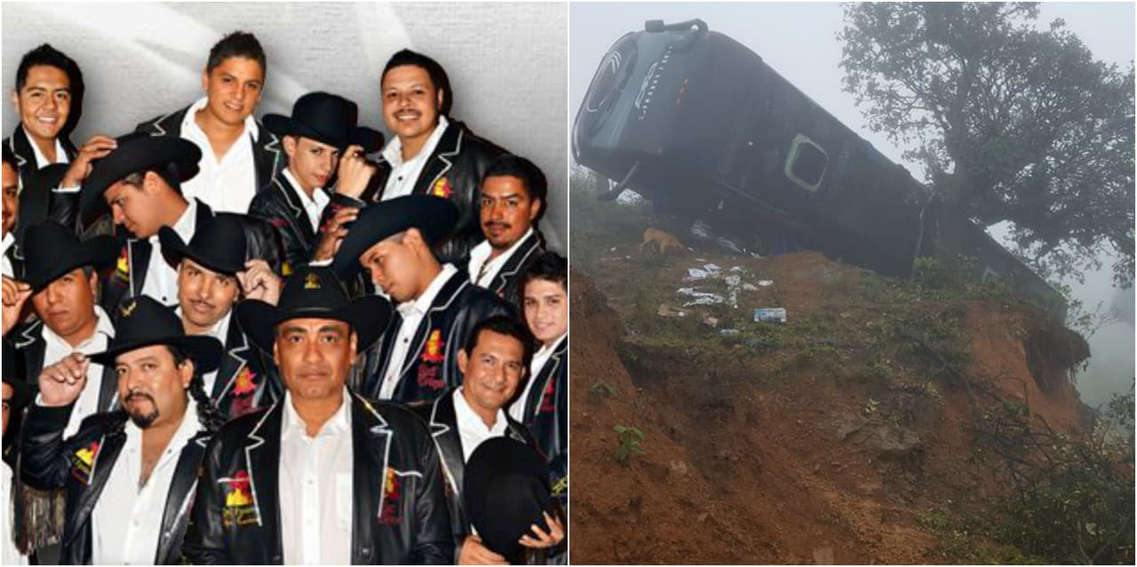 Un árbol salva de la muerte a los integrantes de una de las bandas más populares de México