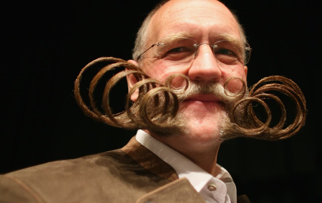 Competencia de bigotes y barbas en Coney Island