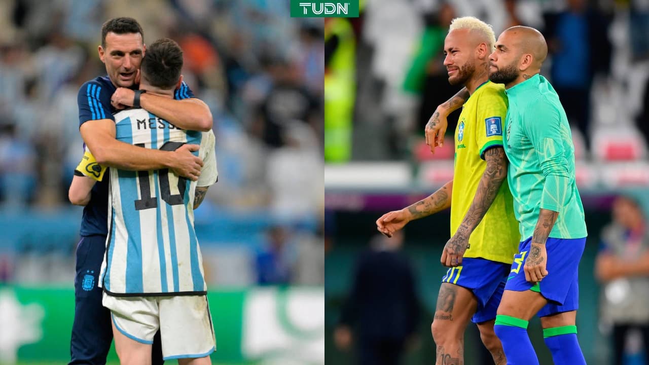 Así retratan en Sudamérica el pase de Argentina y el adiós de Brasil