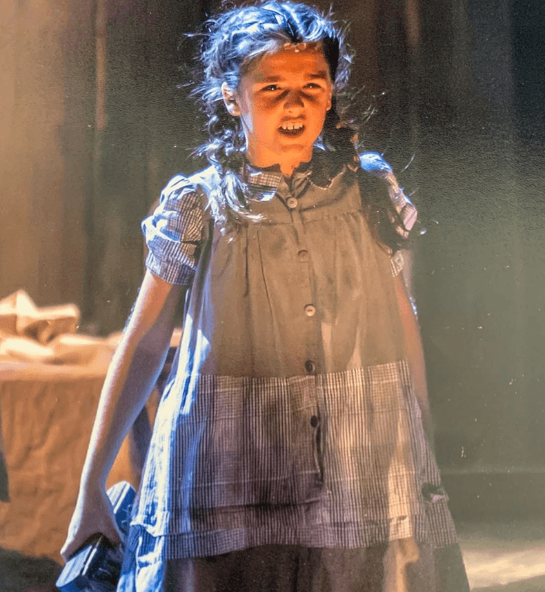 En su galería de fotos también mostró lo mucho que ha crecido Luciana.