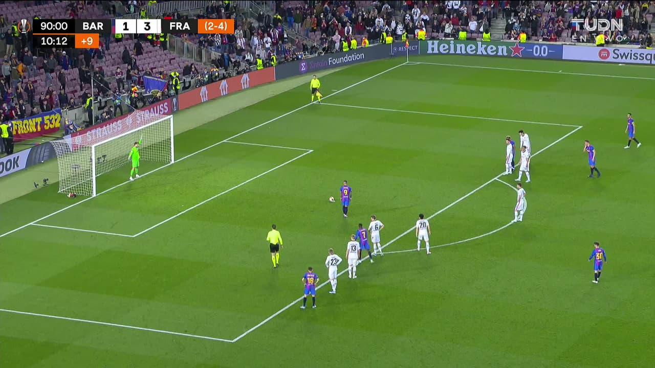 ¡GOL!  anota para FC Barcelona. Memphis Depay