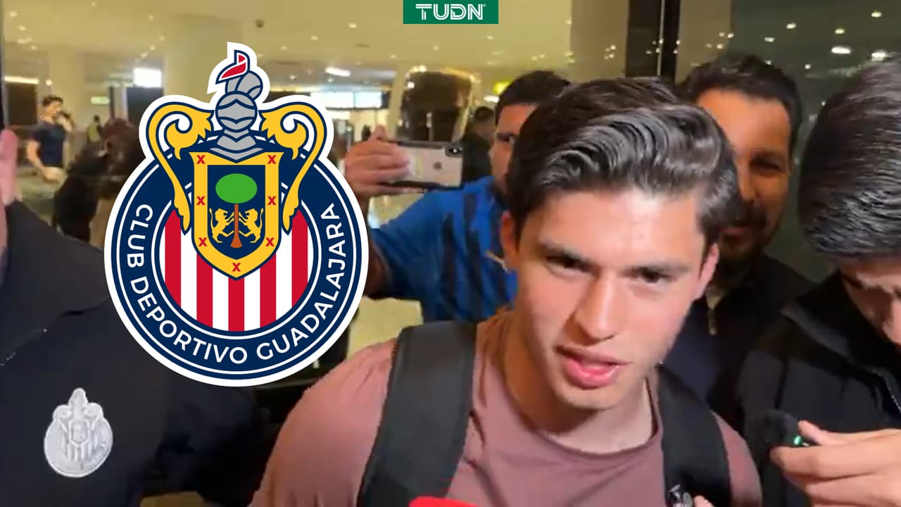 Jonathan Pérez, refuerzo de Chivas, llega a México de cara a la Jornada 6 