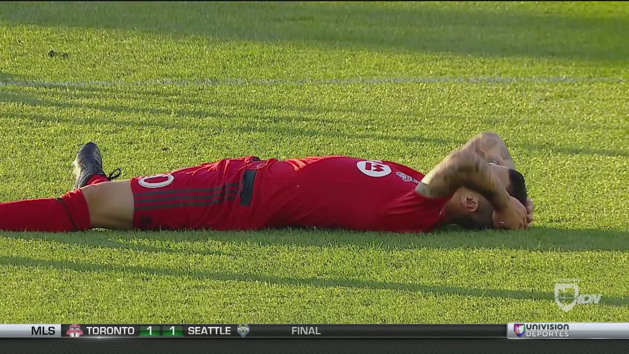 Toronto FC y Seattle Sounders firmaron empate 1-1 en dos minutos