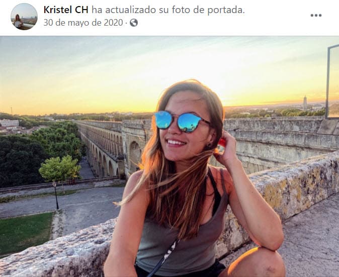 Una de sus pasiones es viajar y comparte fotografías de los lugares que visita en su cuenta de Facebook.
<br>