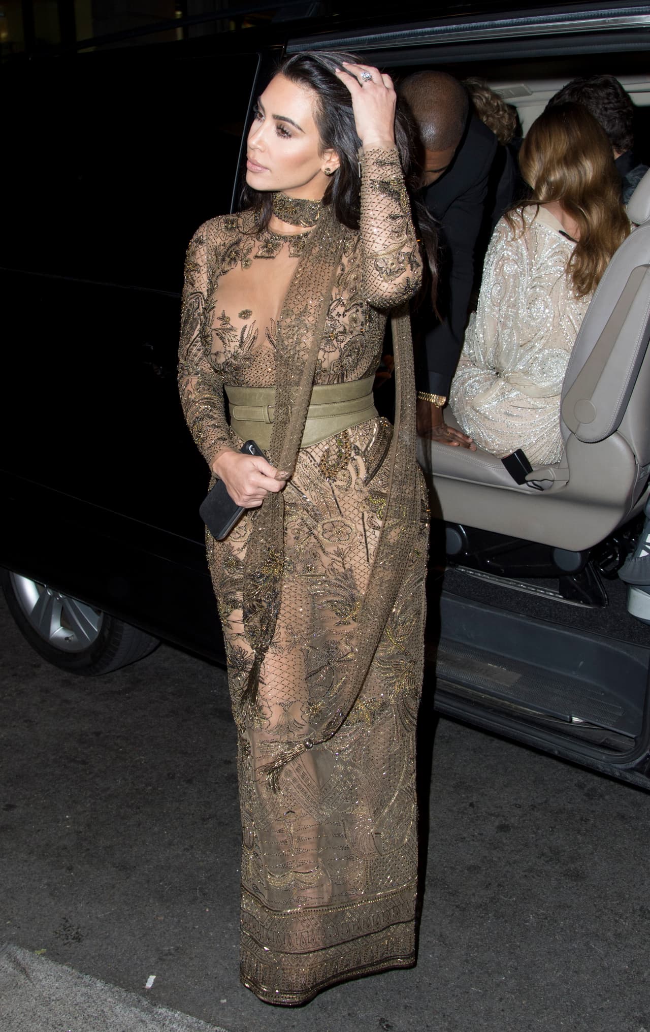 Como siempre se robó todas las miradas.