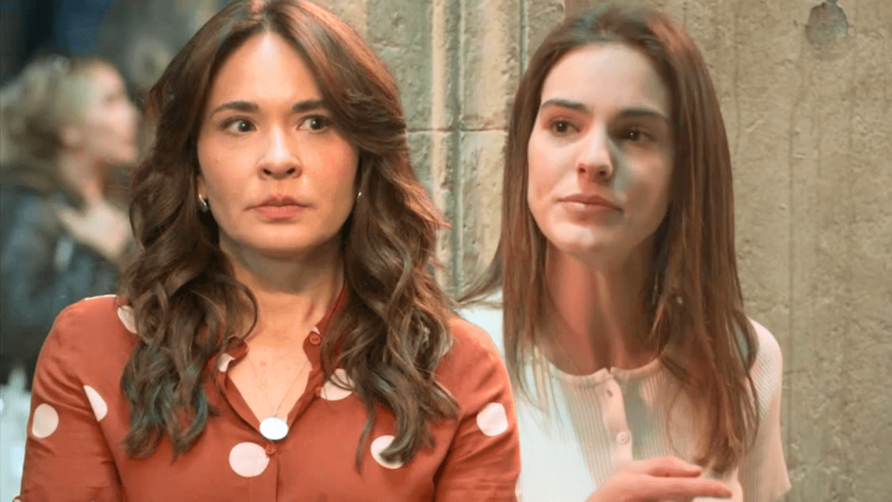 Aura jura que jamás perdonará a Mónica | Hermanas, Un amor Compartido | Capítulo 41