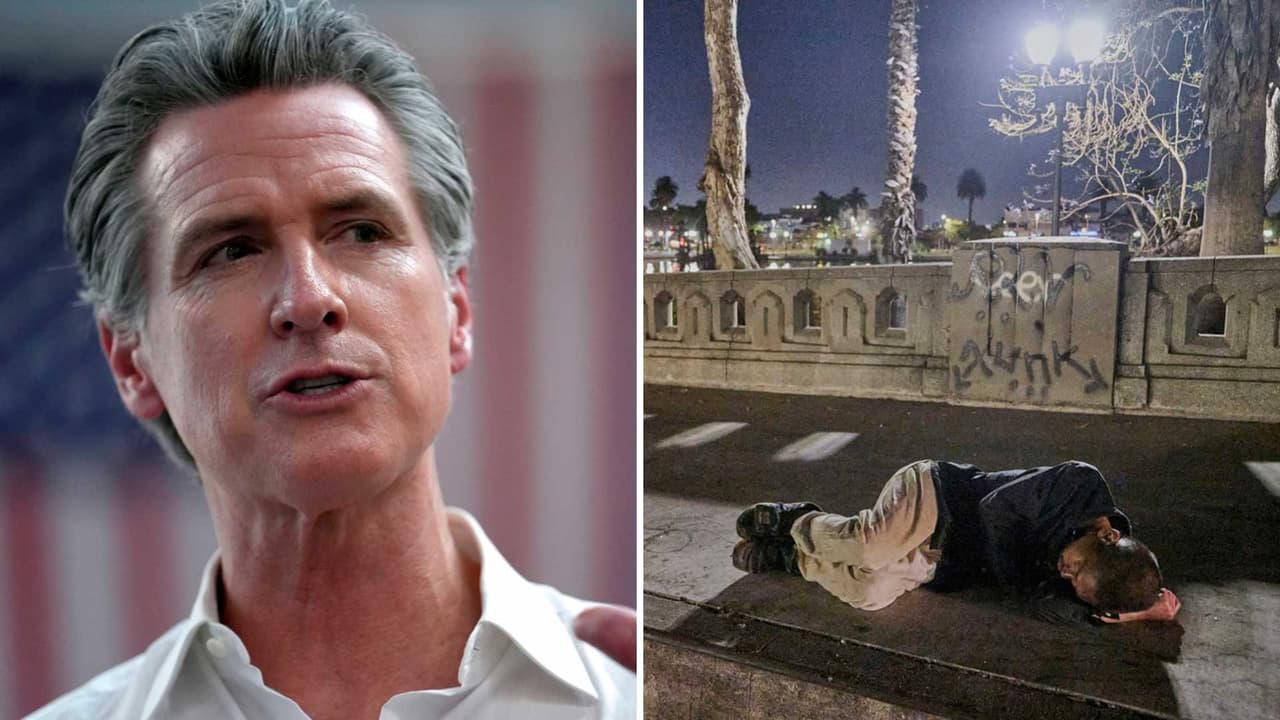 Newsom emite orden ejecutiva para retirar campamentos de personas sin hogar en California