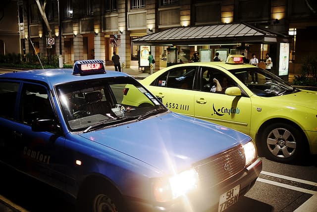 Los taxis amarillos son más seguros que los azules