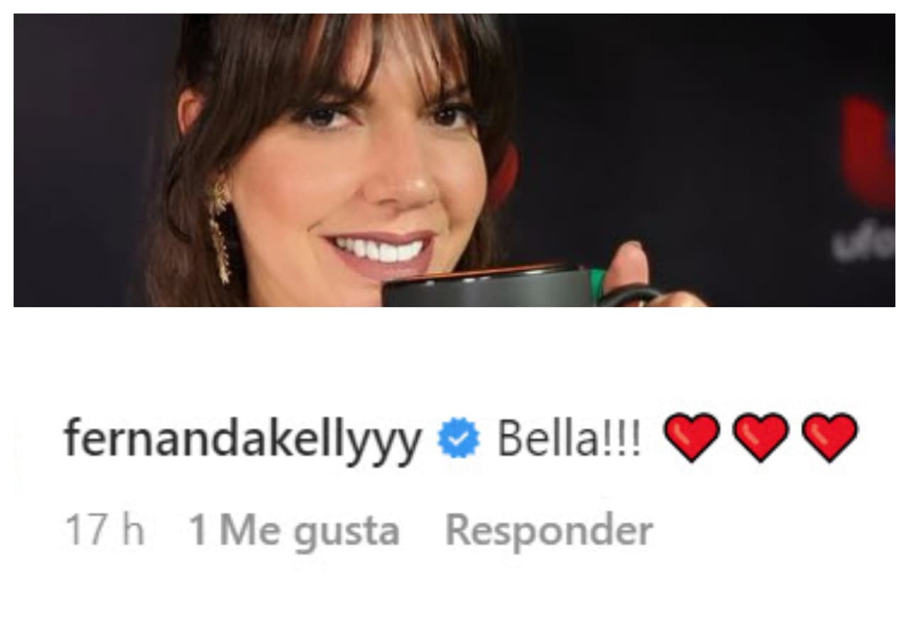 Fernanda Kelly también se pronunció al respecto.