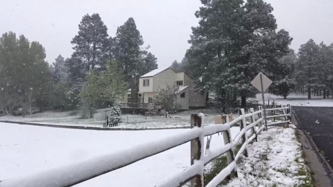Se emitió un aviso de clima hasta el jueves por la mañana.