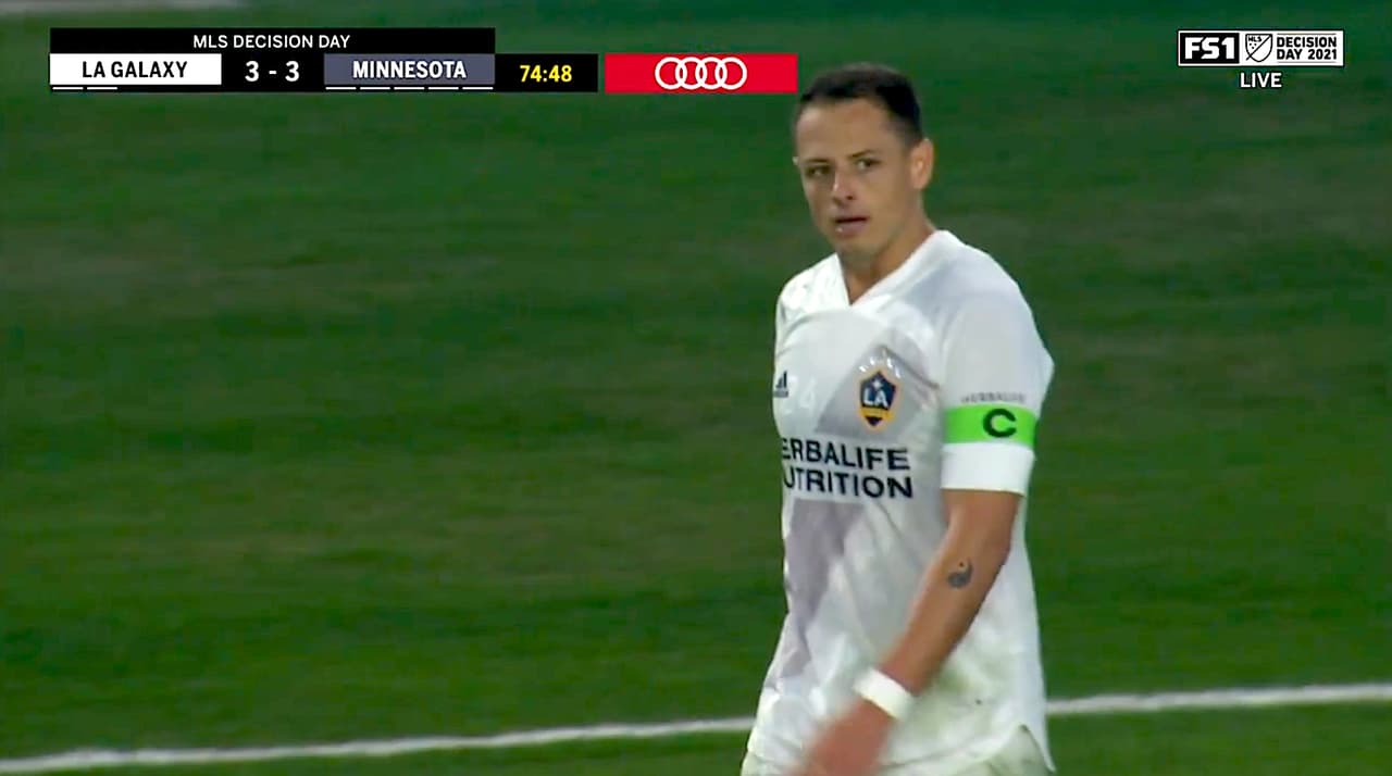 ¡Doblete de Chicharito! Hernández puso el 3-3 ante Minnesota United